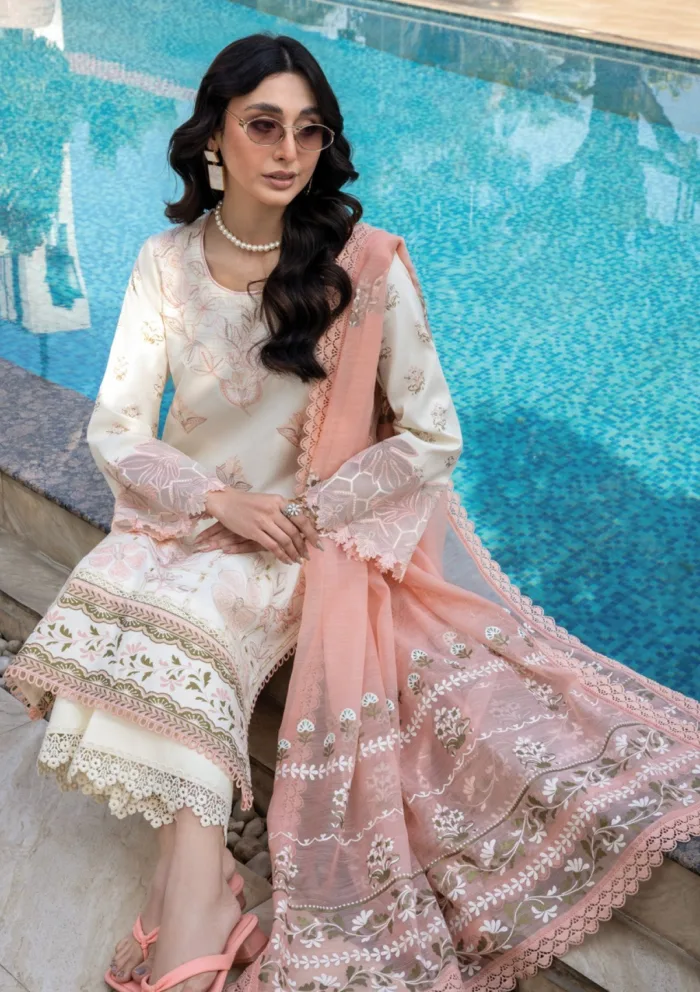 Rang Rasiya Summer Edit 25 RRF 14 MIRAAL Florence Luxury Lawn Collection - Image 4