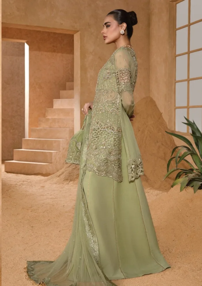 Rang Rasiya Wedding Formals 24 D 10 Mehr Chatoyer Luxury Lawn Collection - Image 4