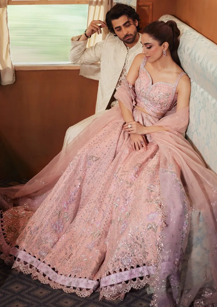 Republic Womenswear D 3 Orsa Pieno De Verde Luxury Lawn Collection - Image 3