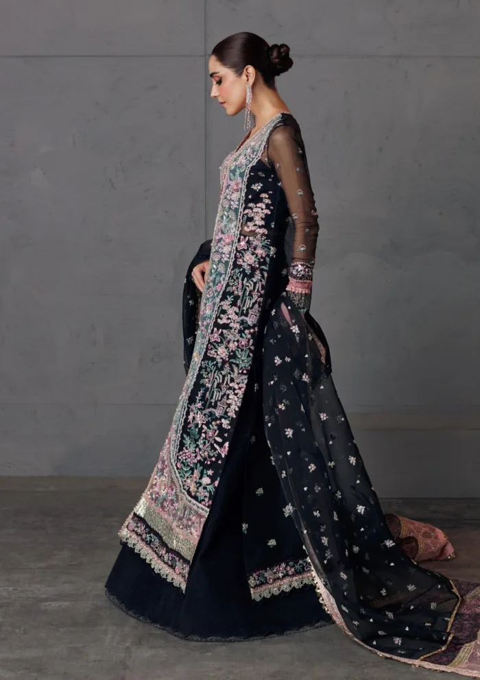 Republic Womenswear D 4 Dafne Pieno De Verde Luxury Lawn Collection - Image 2