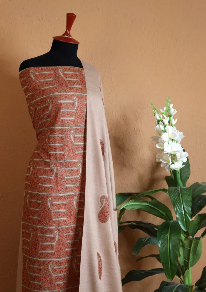 Riwaj Volume II D 02 A Pashmina Embroidered Suit Luxury Lawn Collection - Image 2