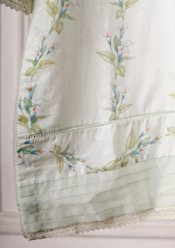 Rubaaiyat Cream Printed Lawn Shirt Luxury Collection - Image 4