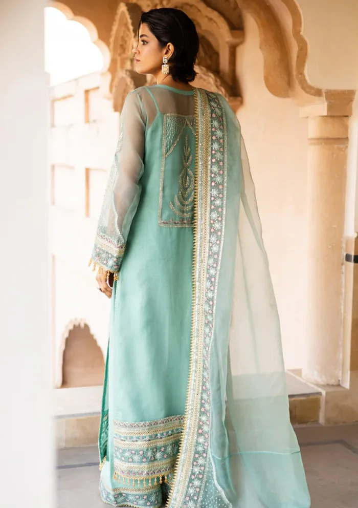 Saad Shaikh Festive Edit BAREEN Jahan Luxury Lawn Collection - Image 2