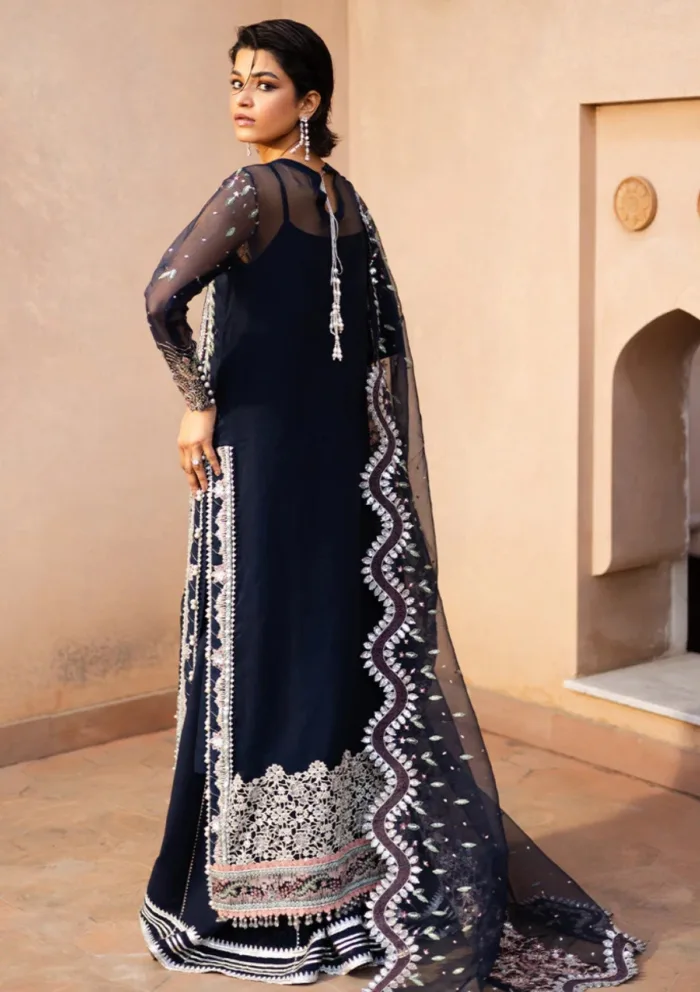 Saad Shaikh Festive Edit HAYAT Jahan Luxury Lawn Collection - Image 2