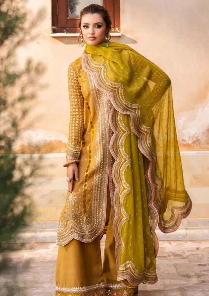 Saad Shaikh Festive Edit NORMA Jahan Luxury Lawn Collection - Image 4