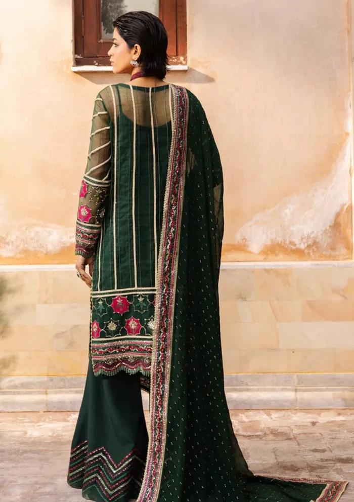 Saad Shaikh Festive Edit SANDALI Jahan Luxury Lawn Collection - Image 2