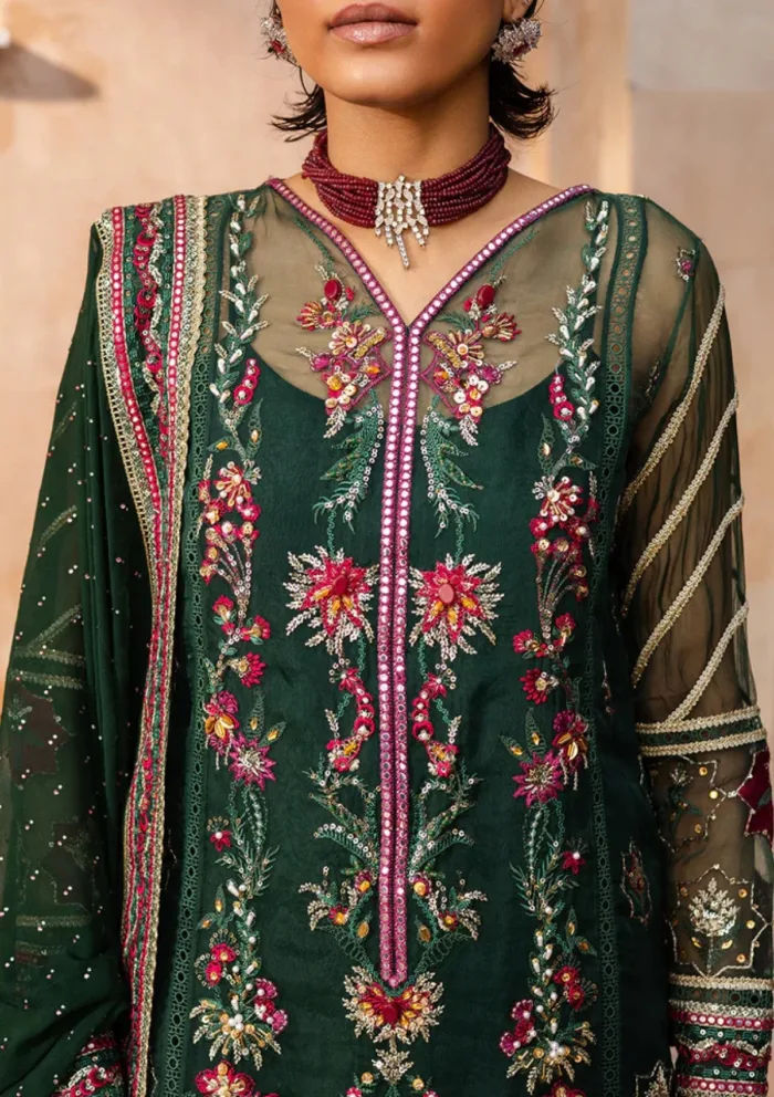 Saad Shaikh Festive Edit SANDALI Jahan Luxury Lawn Collection - Image 4