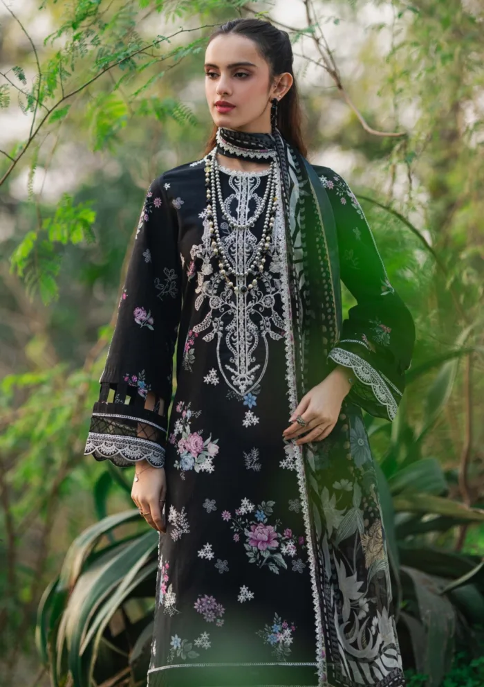 Saad Shaikh Zohra Nature's Whisper Luxury Lawn Collection - Image 2