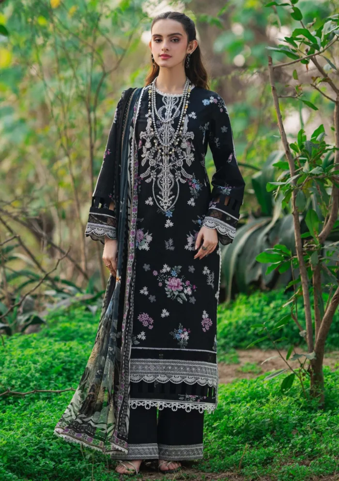 Saad Shaikh Zohra Nature's Whisper Luxury Lawn Collection - Image 4