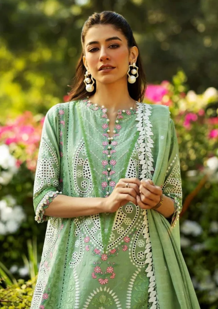 Sadaf Fawad Khan FRENCH HEARTS A Siraa 25 Luxury Lawn Collection - Image 4