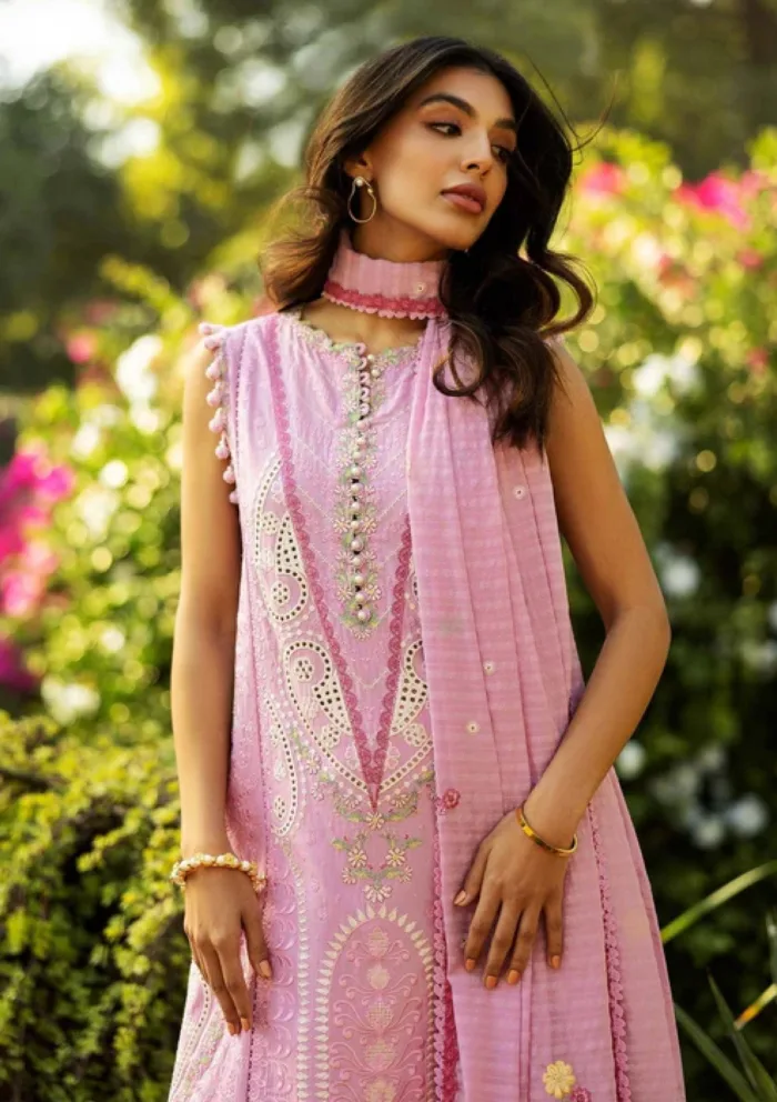 Sadaf Fawad Khan FRENCH HEARTS B Siraa 25 Luxury Lawn Collection - Image 4