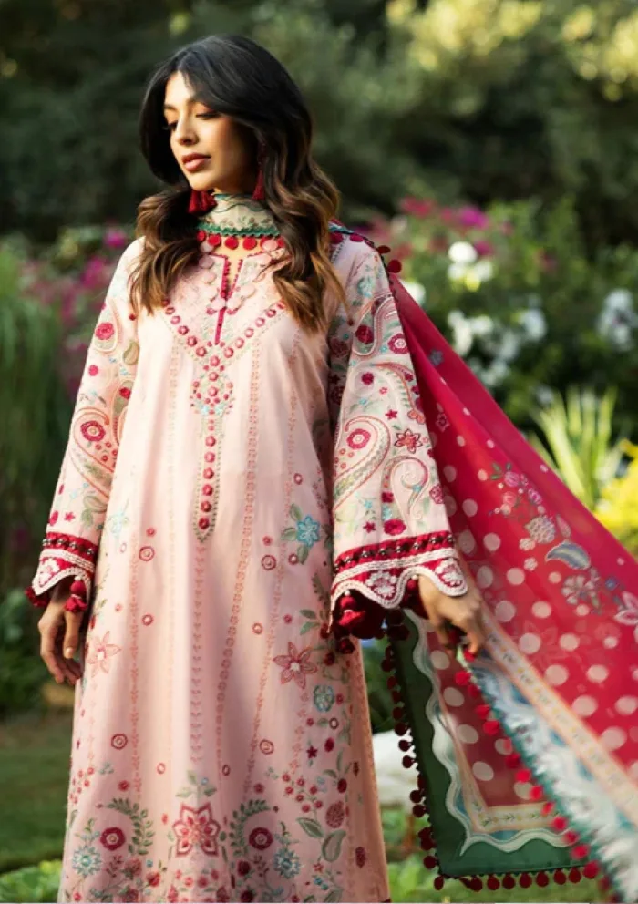 Sadaf Fawad Khan PAISLEY GARDEN B Siraa 25 Luxury Lawn Collection - Image 2