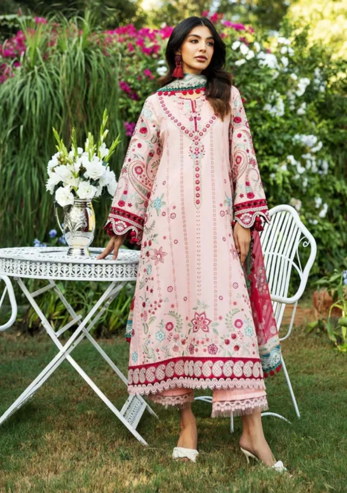 Sadaf Fawad Khan PAISLEY GARDEN B Siraa 25 Luxury Lawn Collection - Image 4