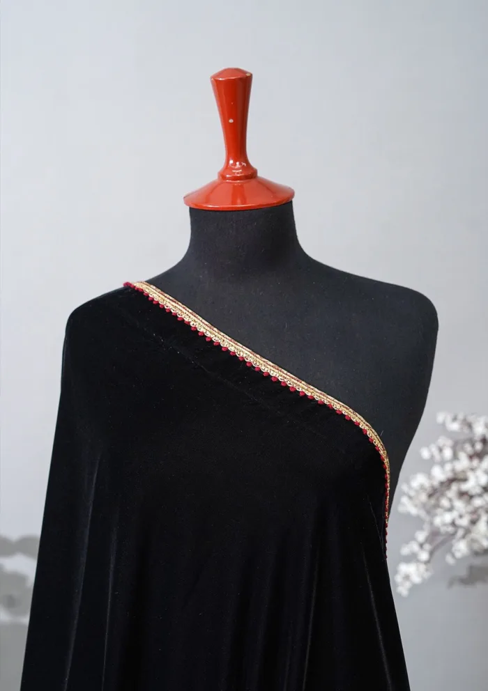 Sadias Collection D 16 Chiffon Shawl Luxury Lawn Collection - Image 2