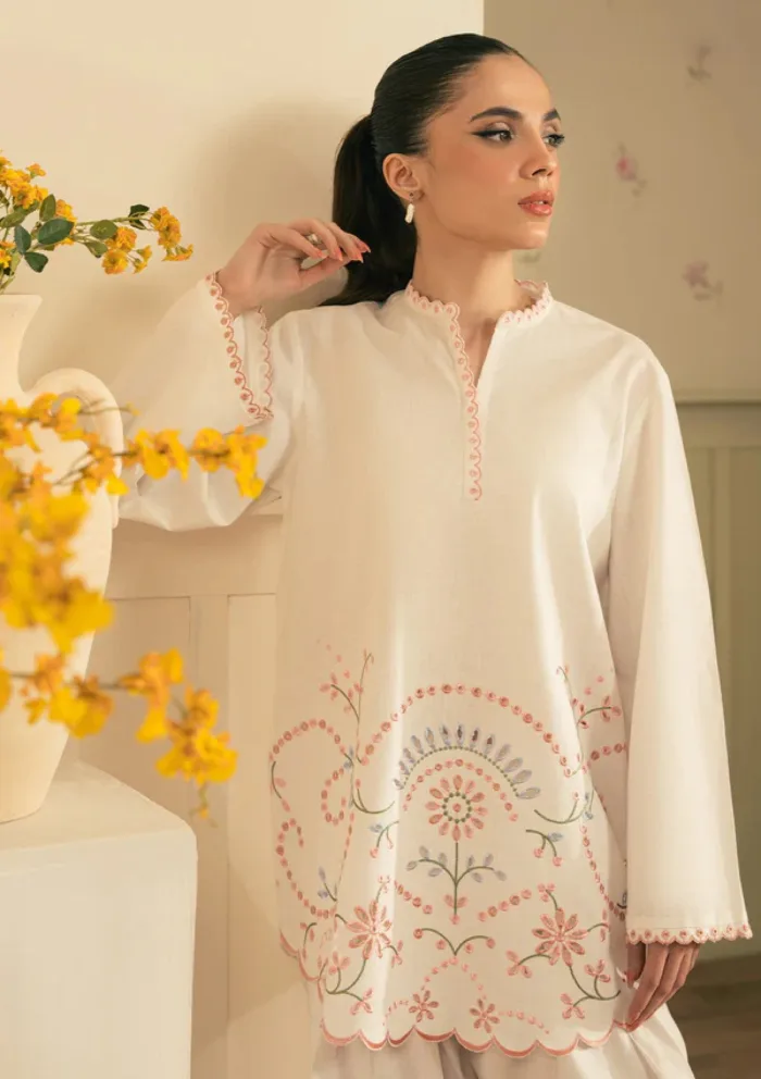 Sahar SSMF MH V2 03 Cream Cloud Spring Summer Luxury Lawn Collection - Image 4