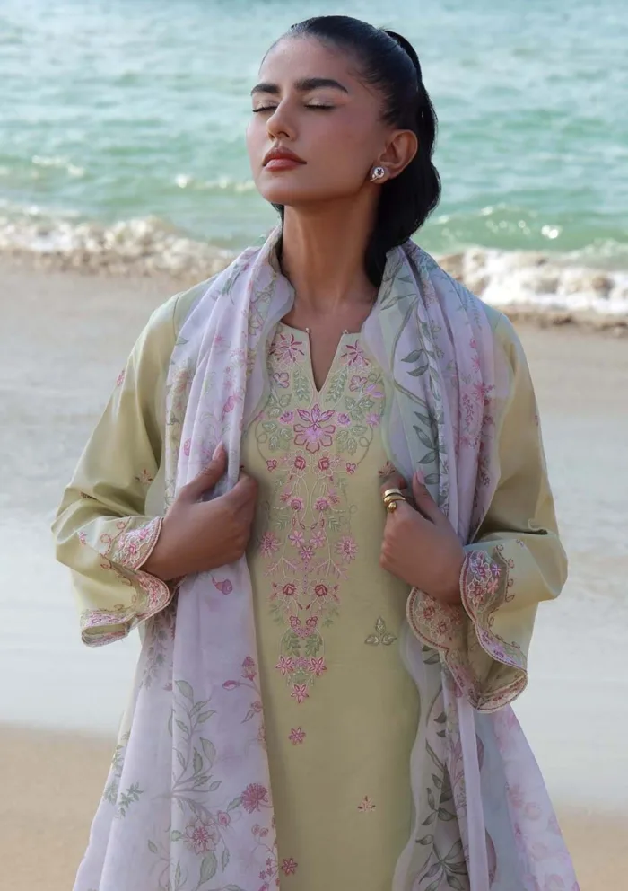Seran Chapter 02 D 06 ARYA Afsanah Luxury Lawn Collection - Image 2