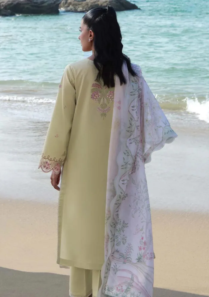 Seran Chapter 02 D 06 ARYA Afsanah Luxury Lawn Collection - Image 3