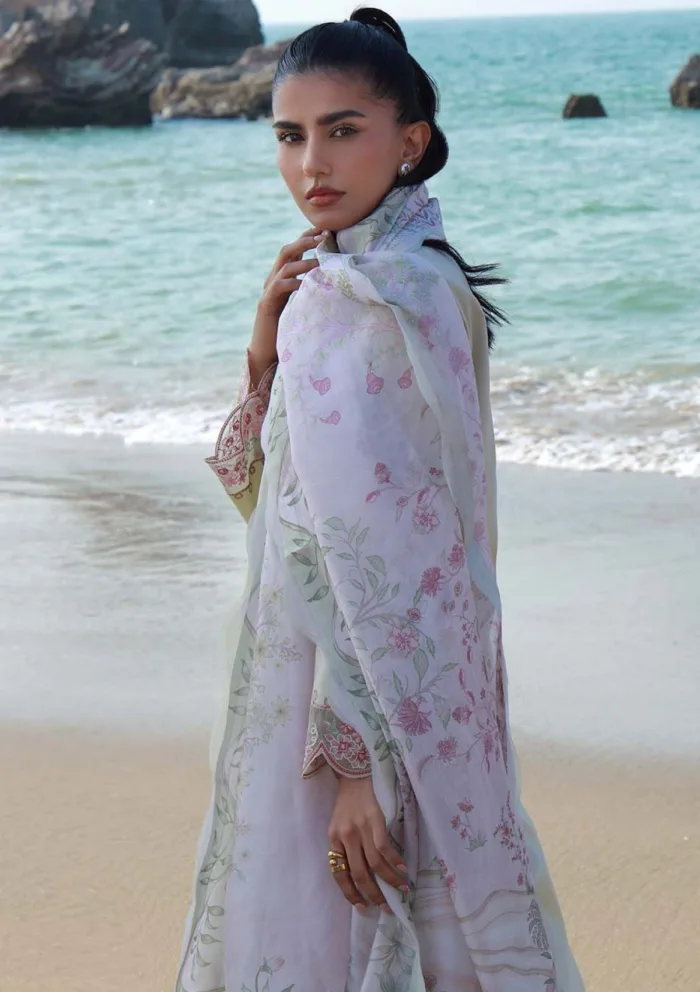 Seran Chapter 02 D 06 ARYA Afsanah Luxury Lawn Collection - Image 4