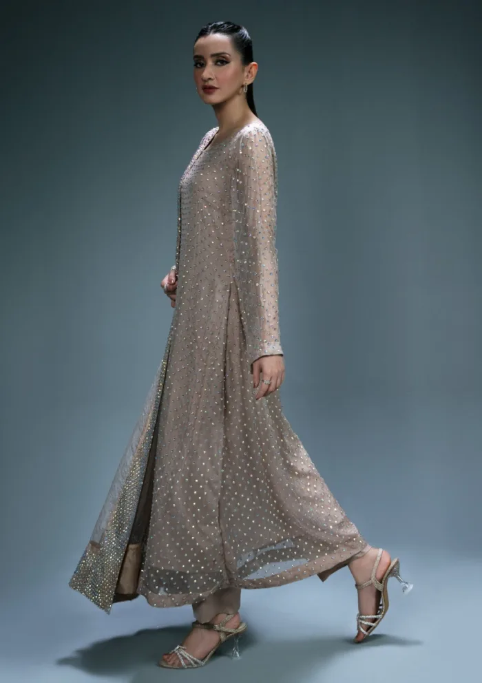 Sidra Fahad Ivory Elienna 24 Luxury Lawn Collection - Image 5