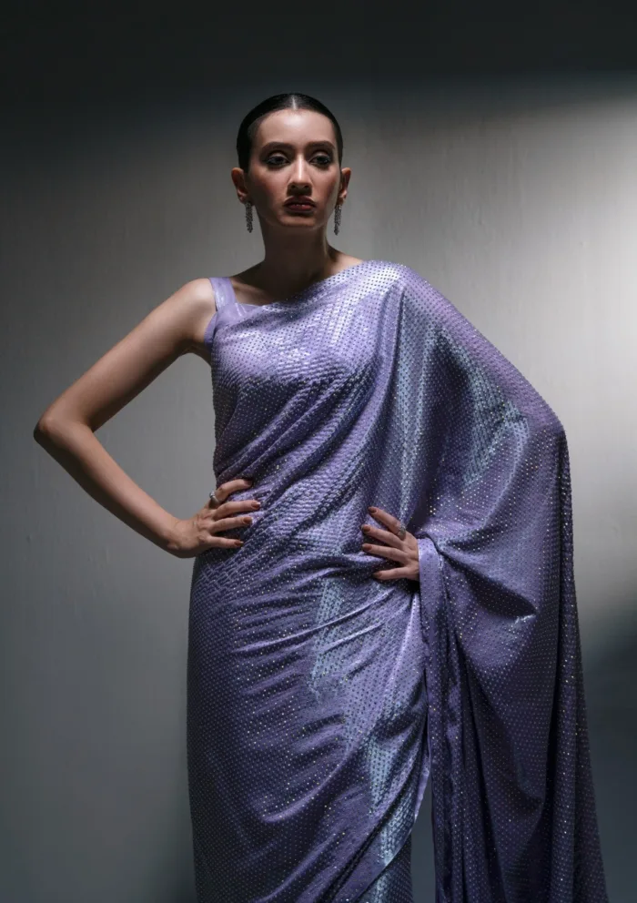 Sidra Fahad Lilac Elienna 24 Luxury Lawn Collection - Image 2