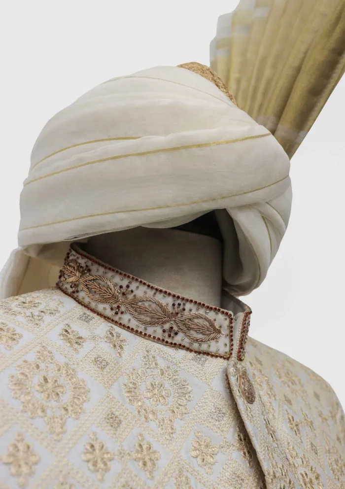Stitched Collection T Mark Apparel Gents Sherwani Set TS 202 Gents Sherwani Set- TS-202 Luxury Lawn Collection - Image 3