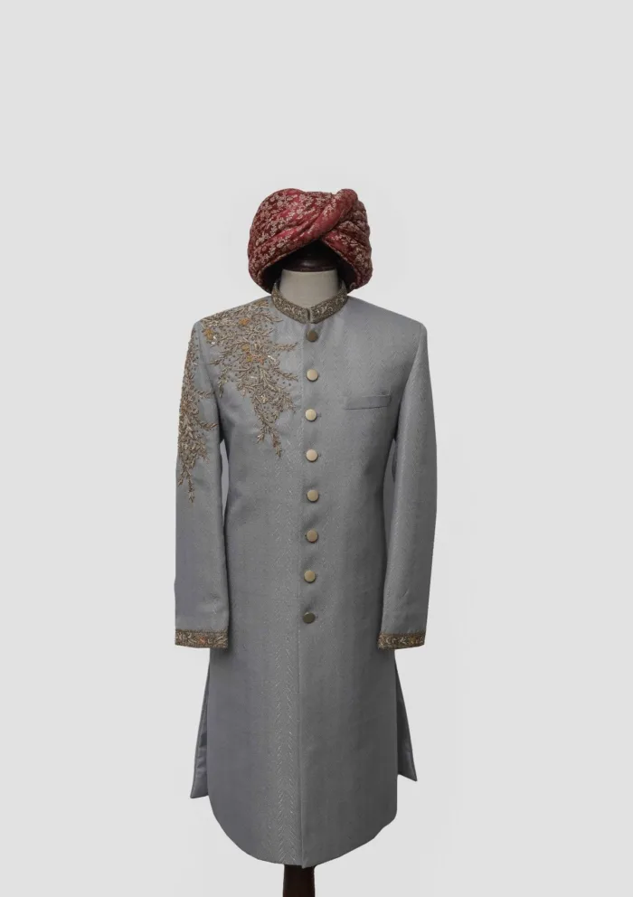 Stitched Collection T Mark Apparel Gents Sherwani Set TS 206