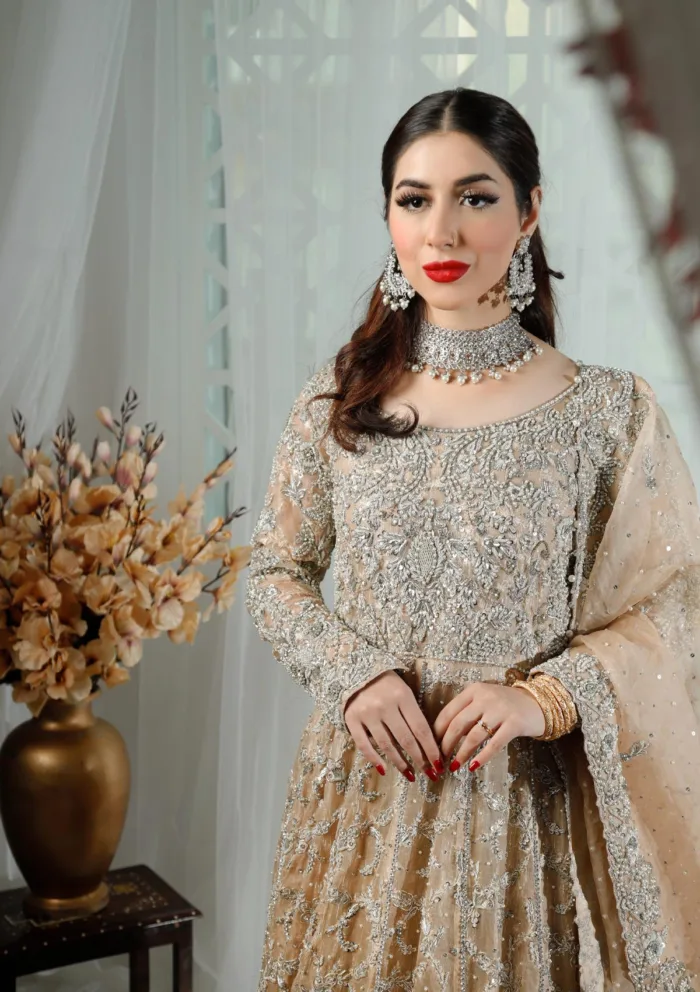 Wedding Collection Brides D 02 D 02 Luxury Lawn Collection - Image 3