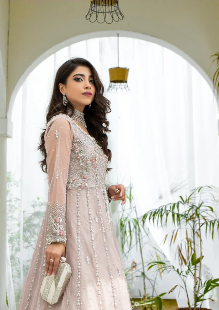 Wedding Collection Brides D 04 D 04 Luxury Lawn Collection - Image 3