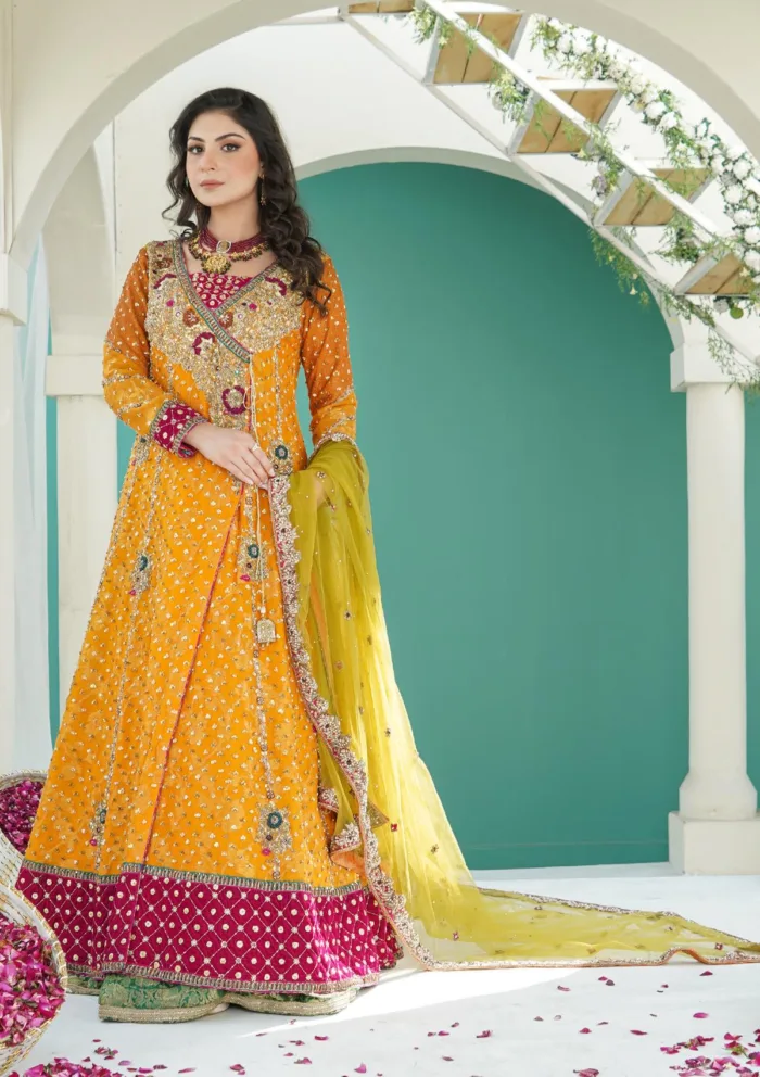 Wedding Collection Brides D 05 D 05 Luxury Lawn Collection - Image 2