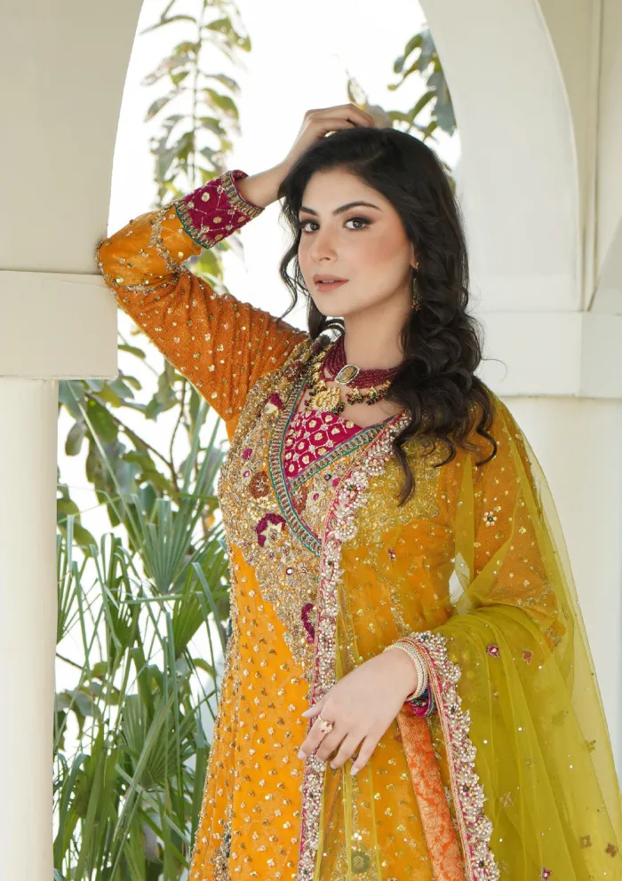 Wedding Collection Brides D 05 D 05 Luxury Lawn Collection - Image 3