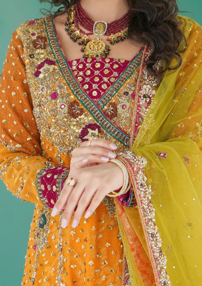 Wedding Collection Brides D 05 D 05 Luxury Lawn Collection - Image 4