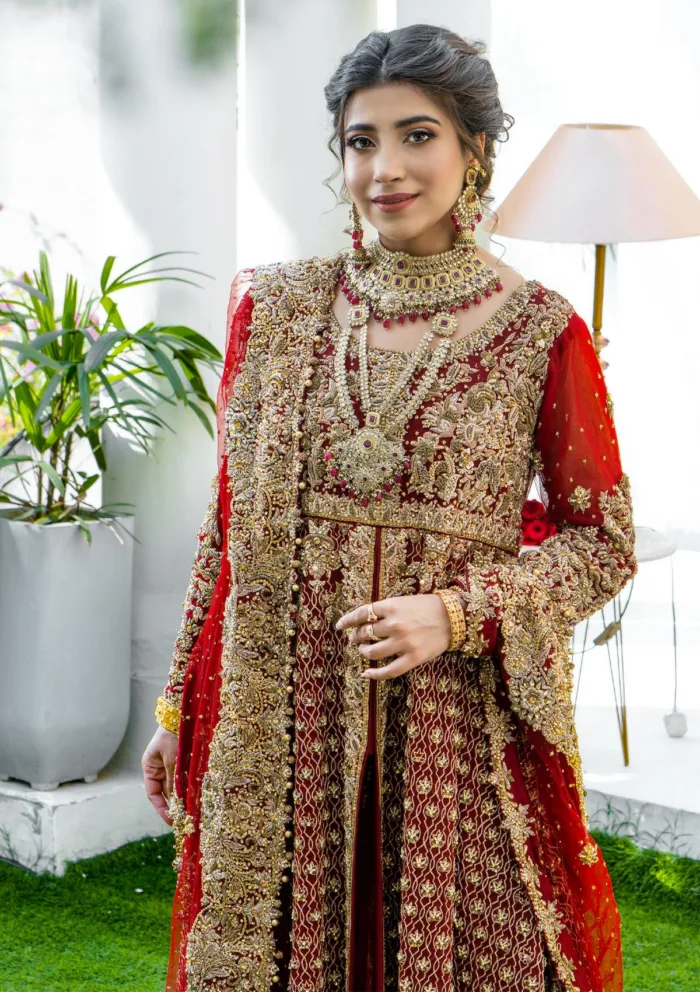 Wedding Collection Brides D 06 D 06 Luxury Lawn Collection - Image 2