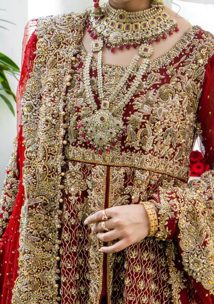 Wedding Collection Brides D 06 D 06 Luxury Lawn Collection - Image 3