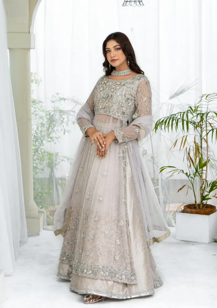 Wedding Collection Brides D 09 D 09 Luxury Lawn Collection - Image 2