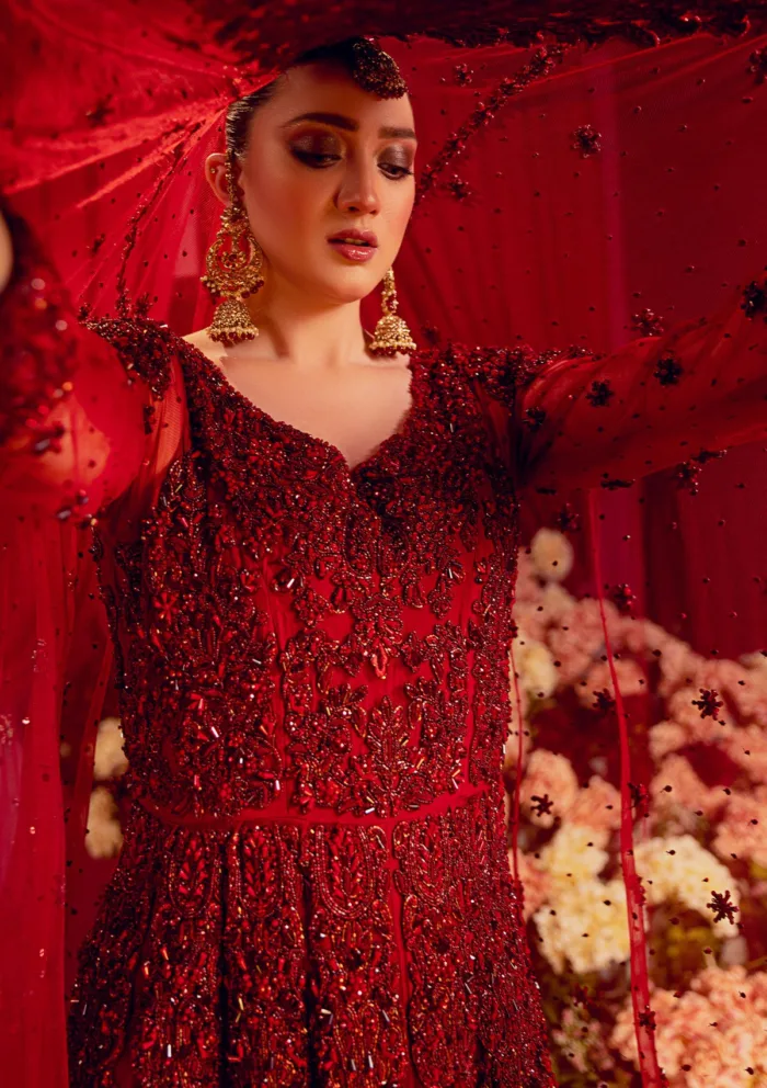 Wedding Collection Brides D 12 D 12 Luxury Lawn Collection - Image 2