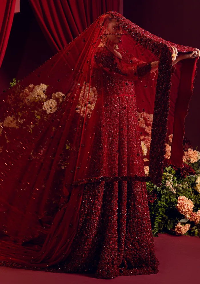 Wedding Collection Brides D 12 D 12 Luxury Lawn Collection - Image 15