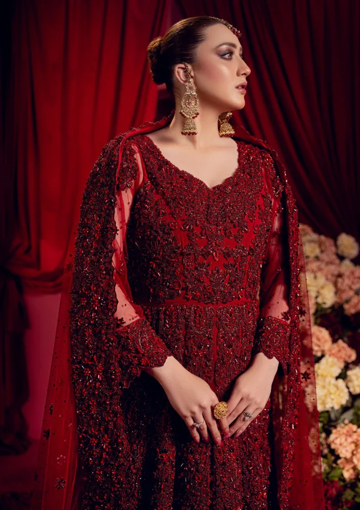 Wedding Collection Brides D 12 D 12 Luxury Lawn Collection - Image 18