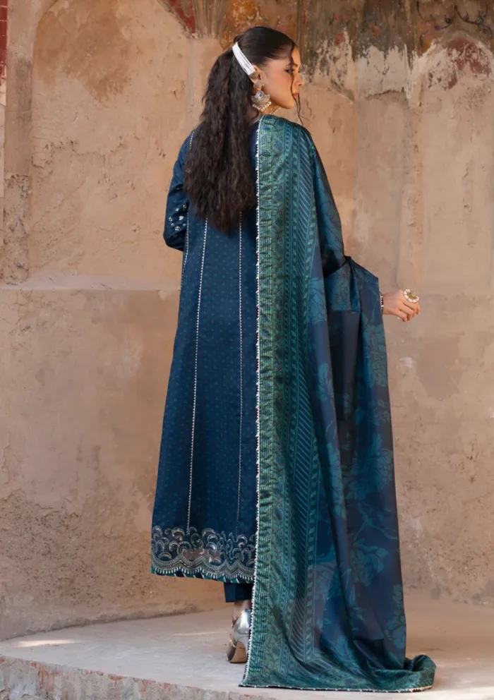 Xenia Luxe Unstitched Edit 25 ASMIRA Rumi Luxury Lawn Collection - Image 2