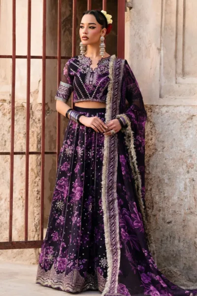 Xenia Luxe Unstitched Edit 25 KESAR