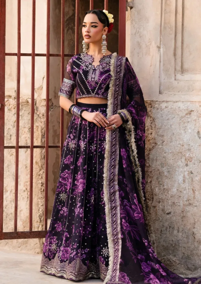 Xenia Luxe Unstitched Edit 25 KESAR