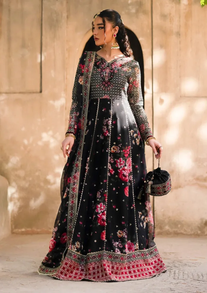 Xenia Luxe Unstitched Edit 25 NAZNEEN Rumi Luxury Lawn Collection - Image 2