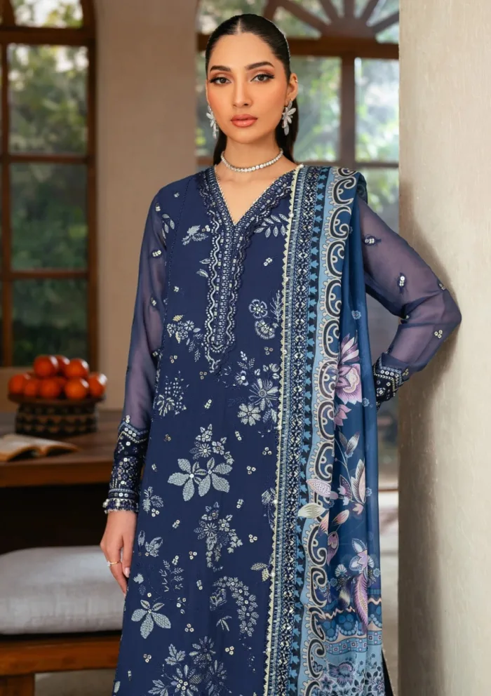 Xenia Luxury XN25 01 VERENA Niran Lawn Collection - Image 3