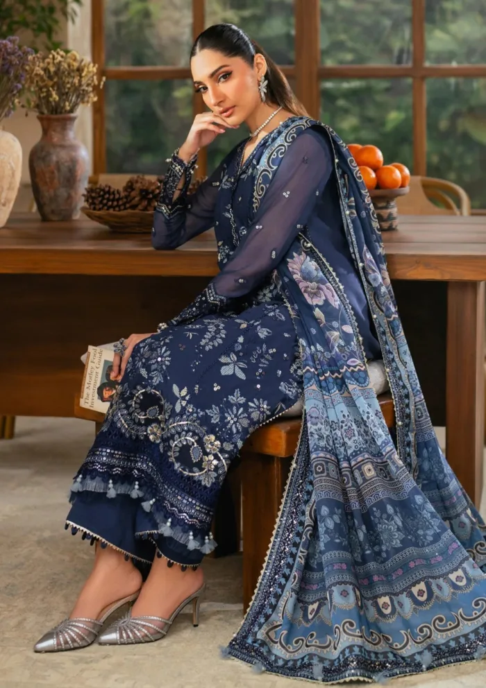 Xenia Luxury XN25 01 VERENA Niran Lawn Collection - Image 7