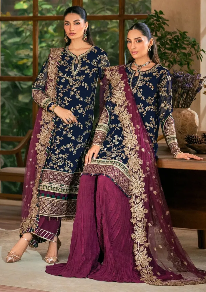 Xenia Luxury XN25 08 SERAPHINA Niran Lawn Collection - Image 2