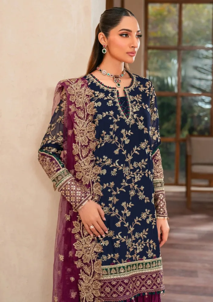 Xenia Luxury XN25 08 SERAPHINA Niran Lawn Collection - Image 6