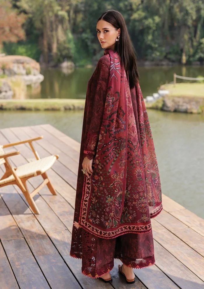 Xenia XLL 04 Reem Luxury Unstitched 25 Lawn Collection - Image 3