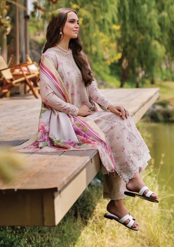 Xenia XLL 09 Annaya Luxury Unstitched 25 Lawn Collection - Image 2