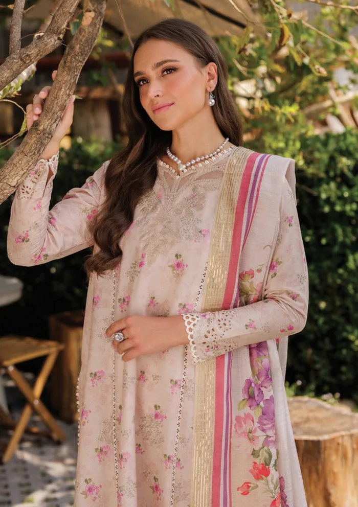 Xenia XLL 09 Annaya Luxury Unstitched 25 Lawn Collection - Image 3