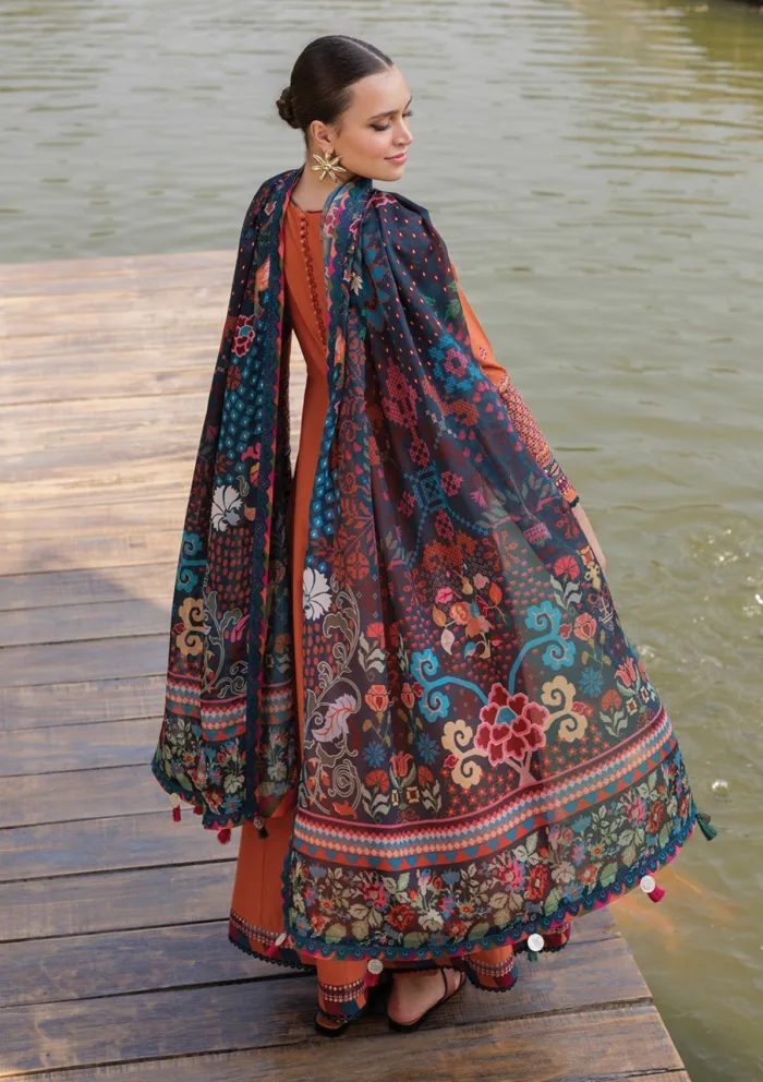 Xenia XLL 10 Hannah Luxury Unstitched 25 Lawn Collection - Image 4