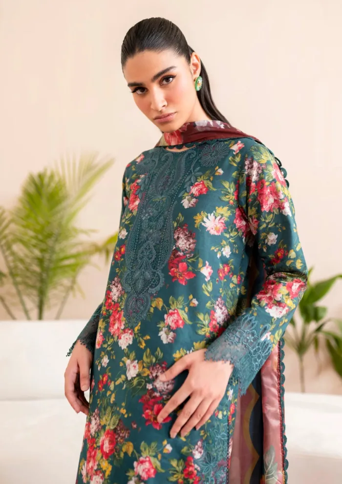 Xenia XPK 04 KOA Printkari 25 Luxury Lawn Collection - Image 3